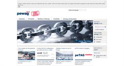 Desktop Screenshot of pewagitalia.com